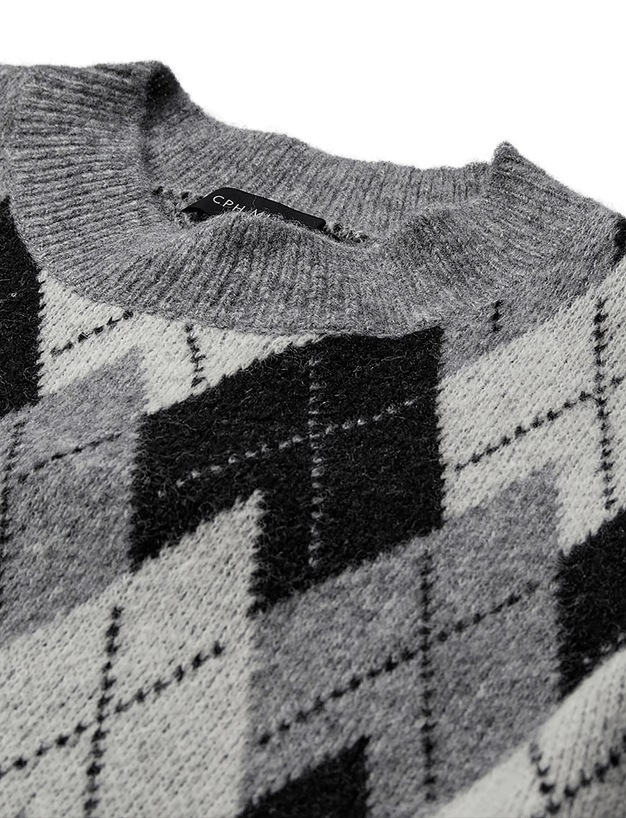 Copenhagen Muse - CMARGY-PULLOVER - december sky w. jet stream - 5