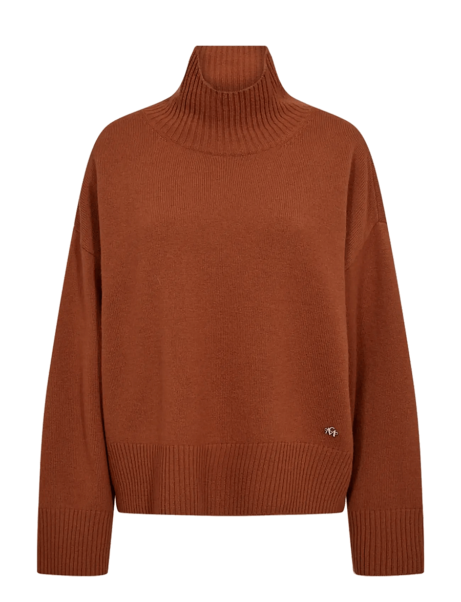 Copenhagen Muse - CMSIENNA-PULLOVER - striktrøjer - umber - 1