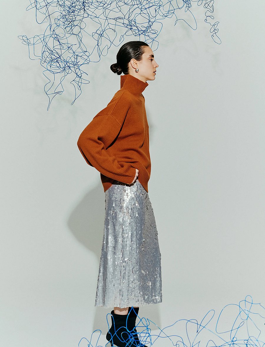 Copenhagen Muse - CMSIENNA-PULLOVER - striktrøjer - umber - 3