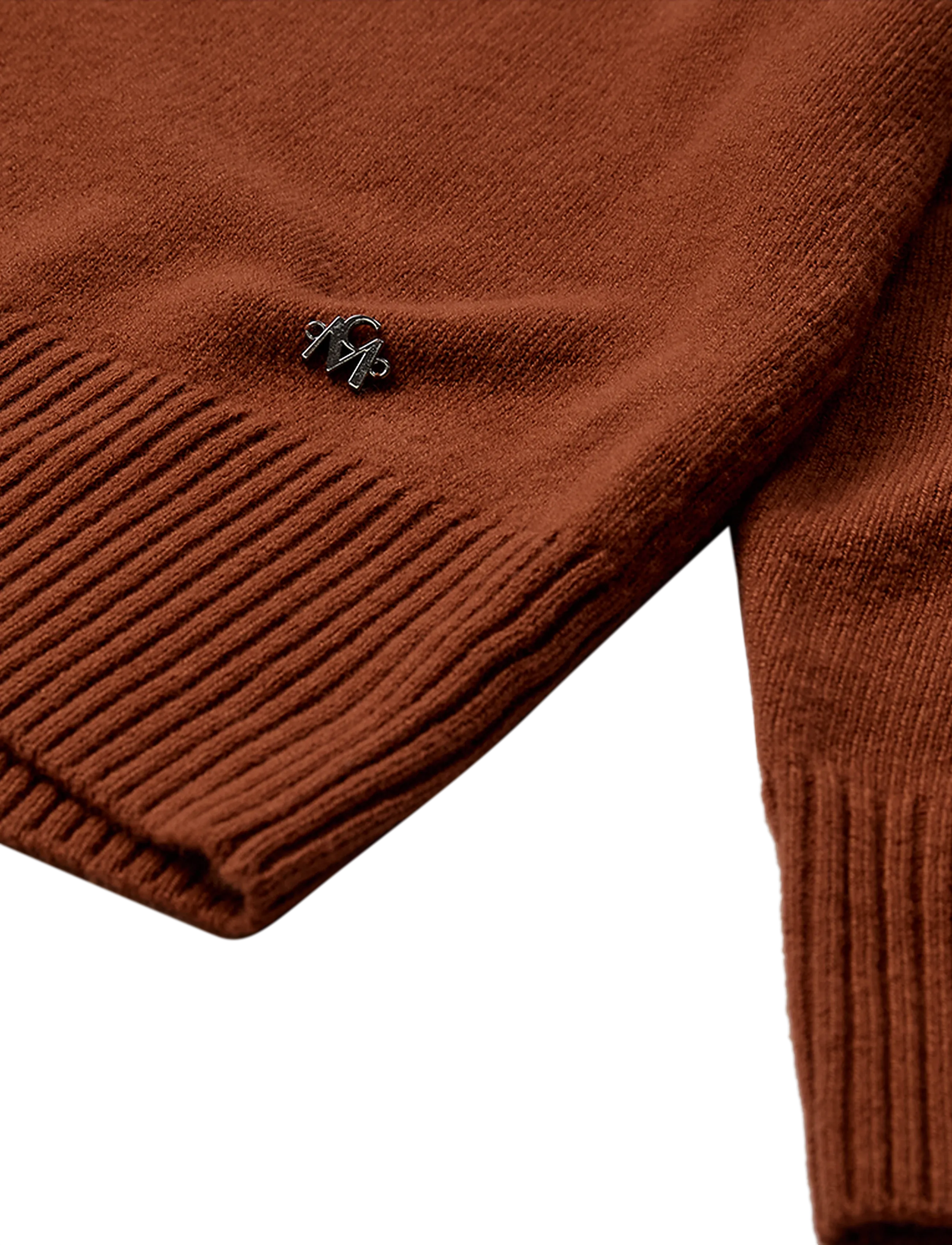 Copenhagen Muse - CMSIENNA-PULLOVER - striktrøjer - umber - 5