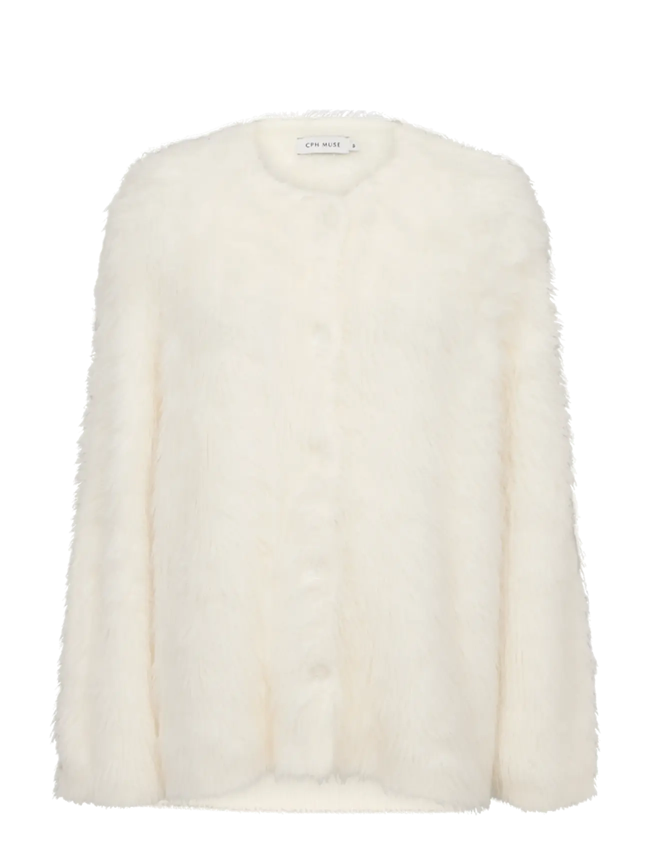 Copenhagen Muse CMULA-CARDIGAN - Strickmode - JET STREAM / cream