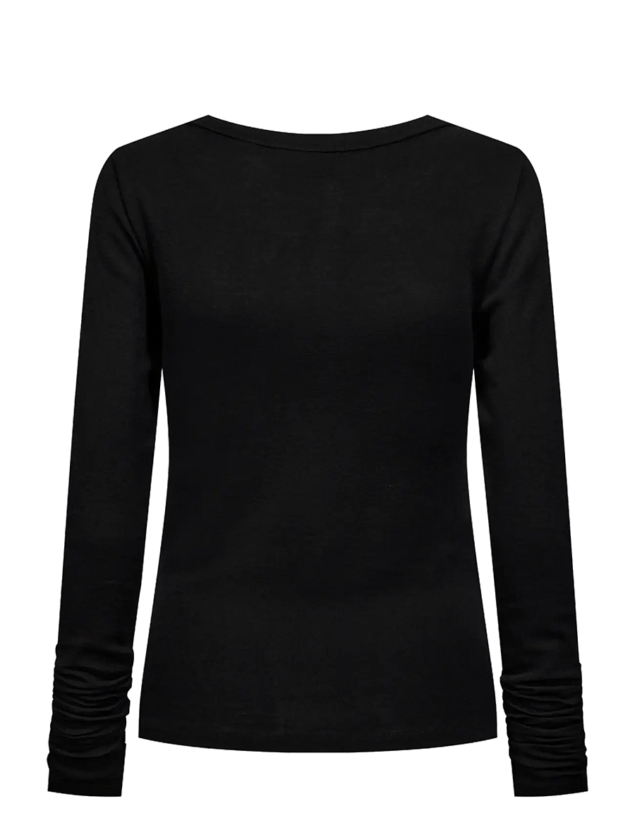 Copenhagen Muse - CMSIA-BLOUSE - pikkade varrukatega topid - black - 1