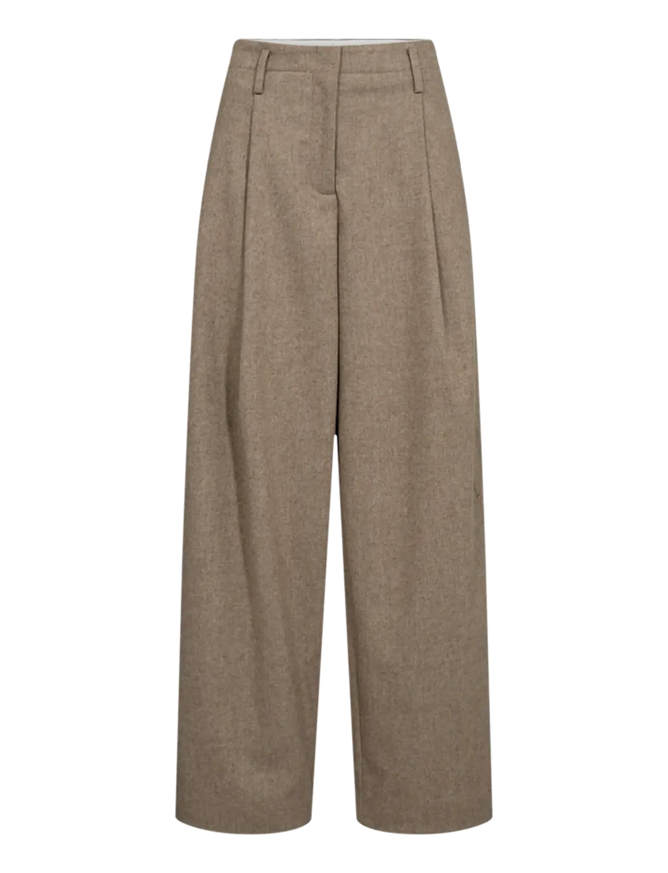Copenhagen Muse - CMIVEE-PANTS - bukser med brede ben - winter twig melange - 1
