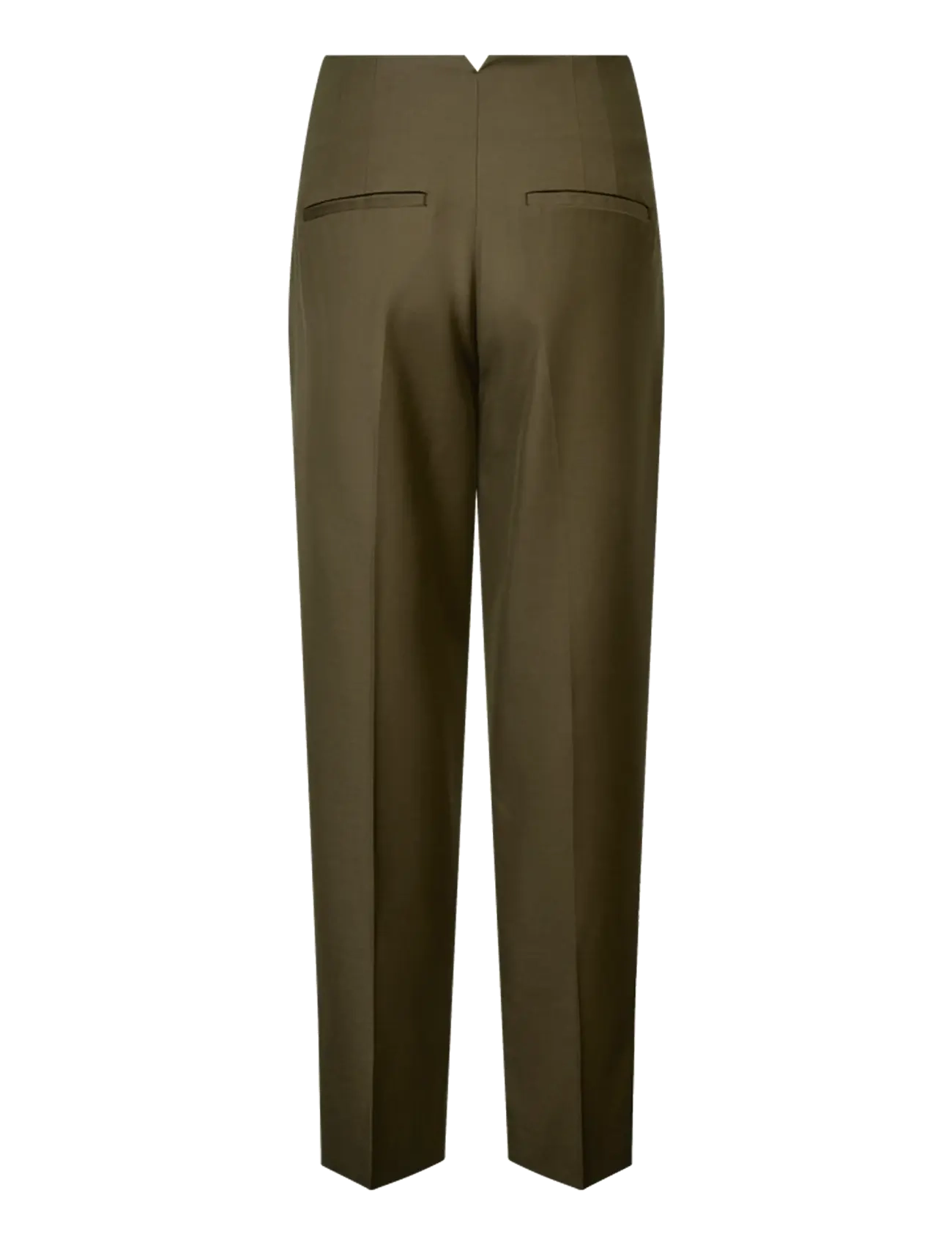 Copenhagen Muse - CMTENNA-PANTS - kostymbyxor - ivy green melange - 2