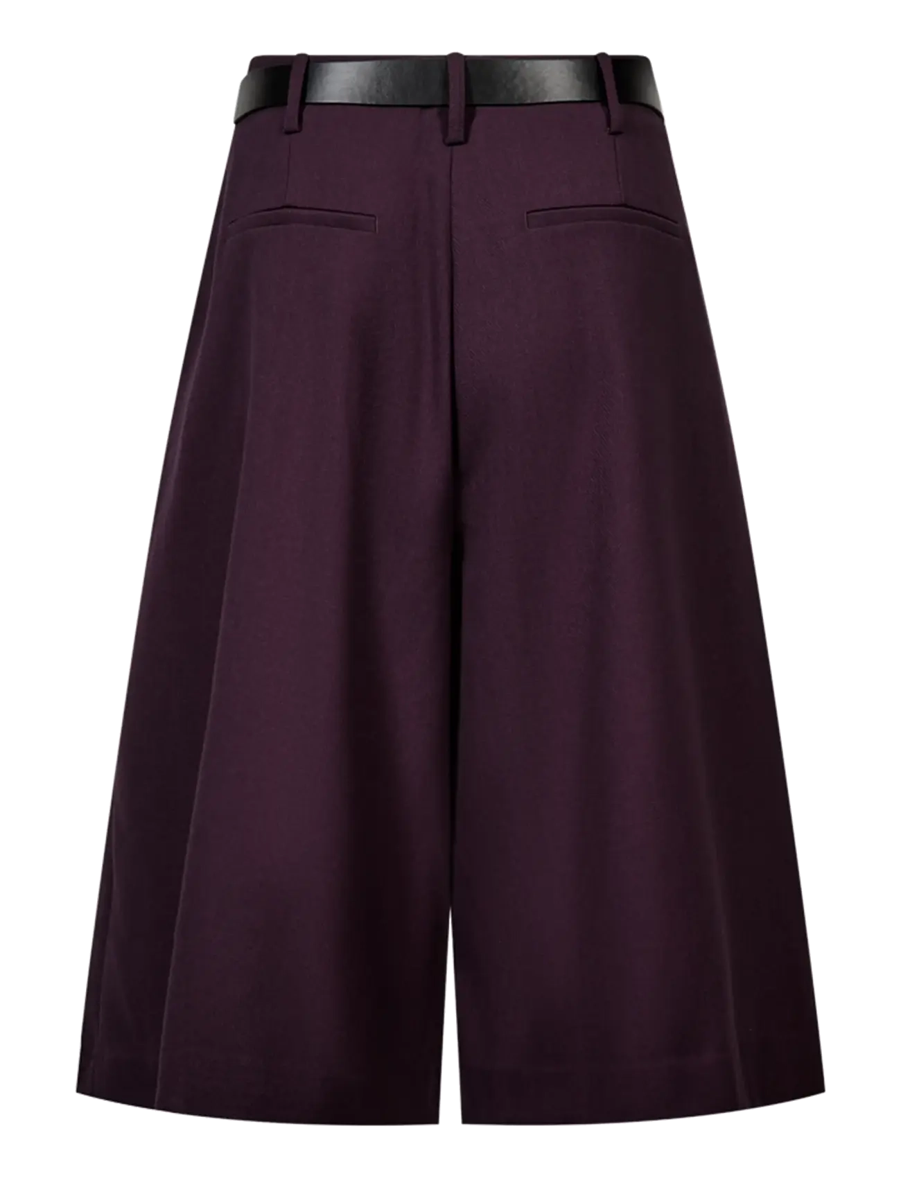 Copenhagen Muse - CMTAILOR-PANTS - bermudashorts - plum perfect melange - 1
