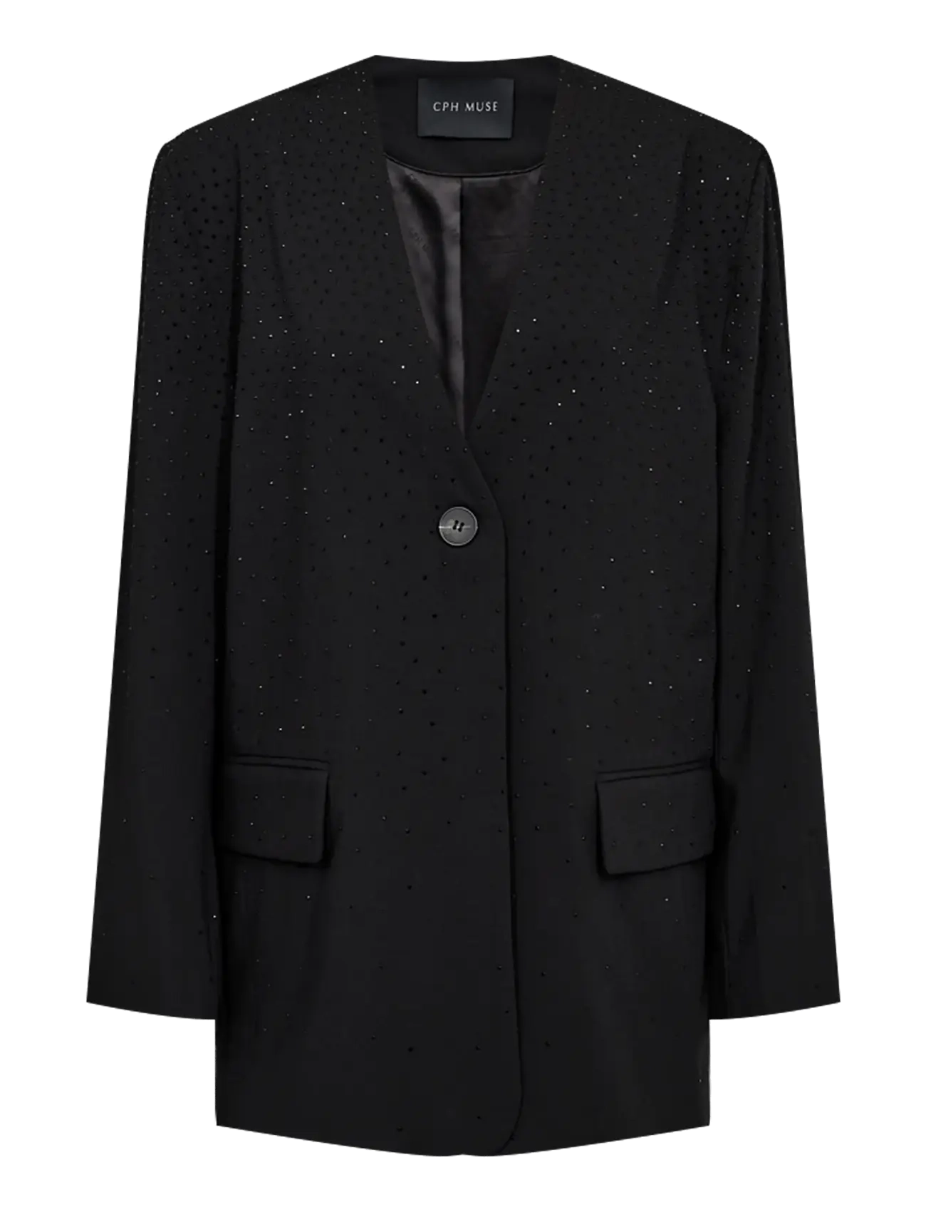 Copenhagen Muse CMNIGHTLY-BLAZER - Blazers - BLACK / black