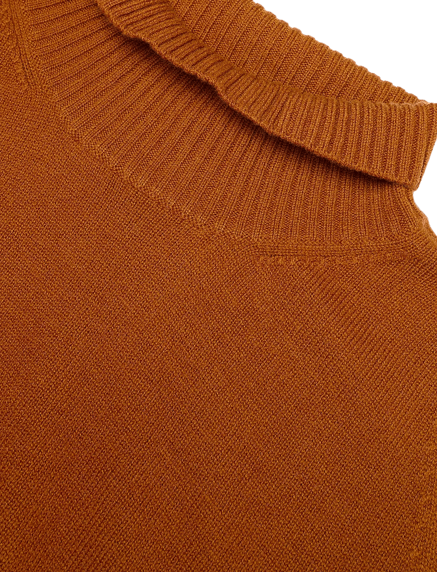 Copenhagen Muse - CMSIENNA-WAISTCOAT - stickade västar - umber - 2