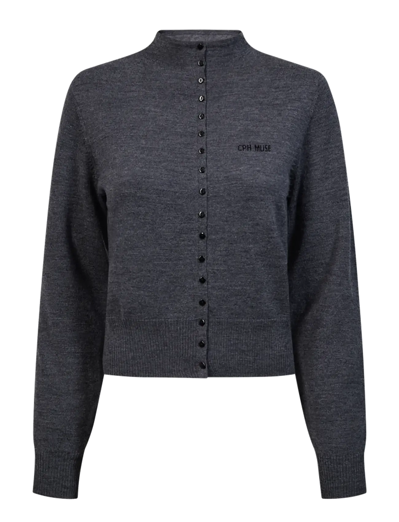 Copenhagen Muse CMKENNA-PULLOVER - Kleidung - GRAY PINSTRIPE / grey
