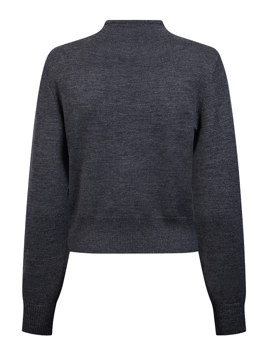 Copenhagen Muse - CMKENNA-PULLOVER - strickjacken - gray pinstripe - 2