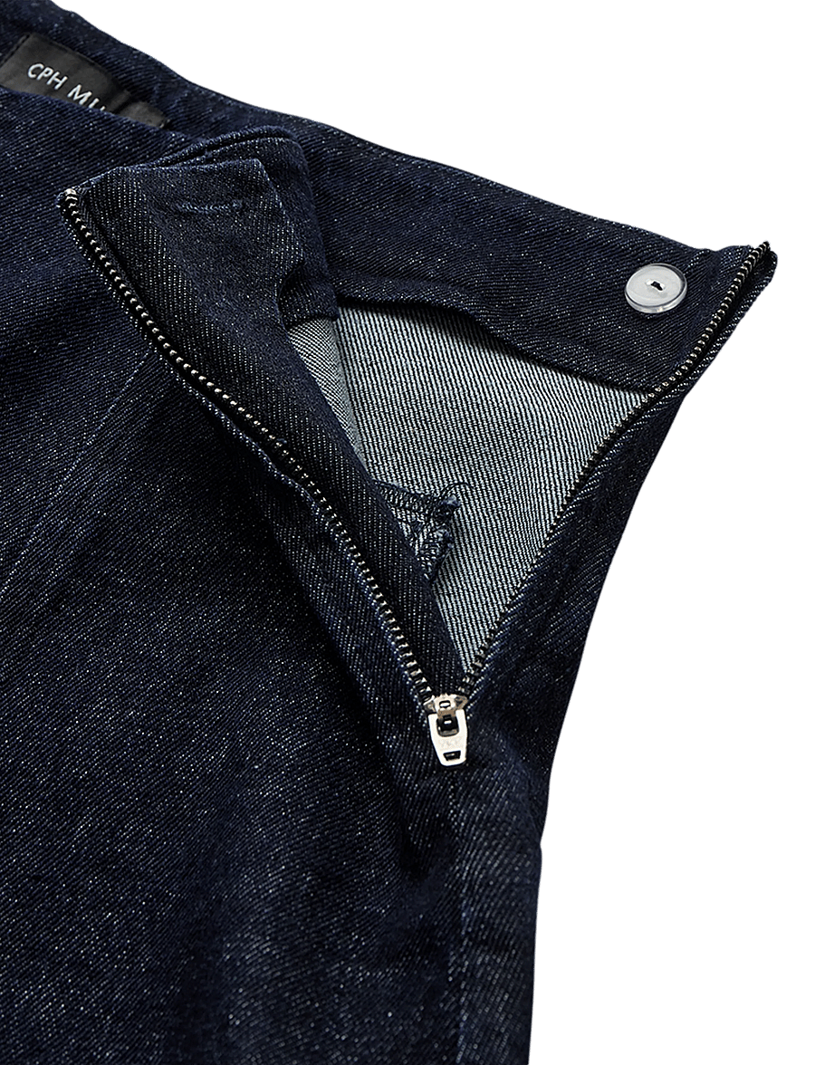 Copenhagen Muse - CMANNAIS-PANTS - dark blue denim - 4