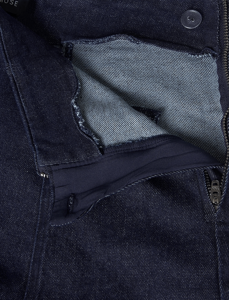 Copenhagen Muse - CMANNAIS-PANTS - hosen mit geradem bein - dark blue denim - 5