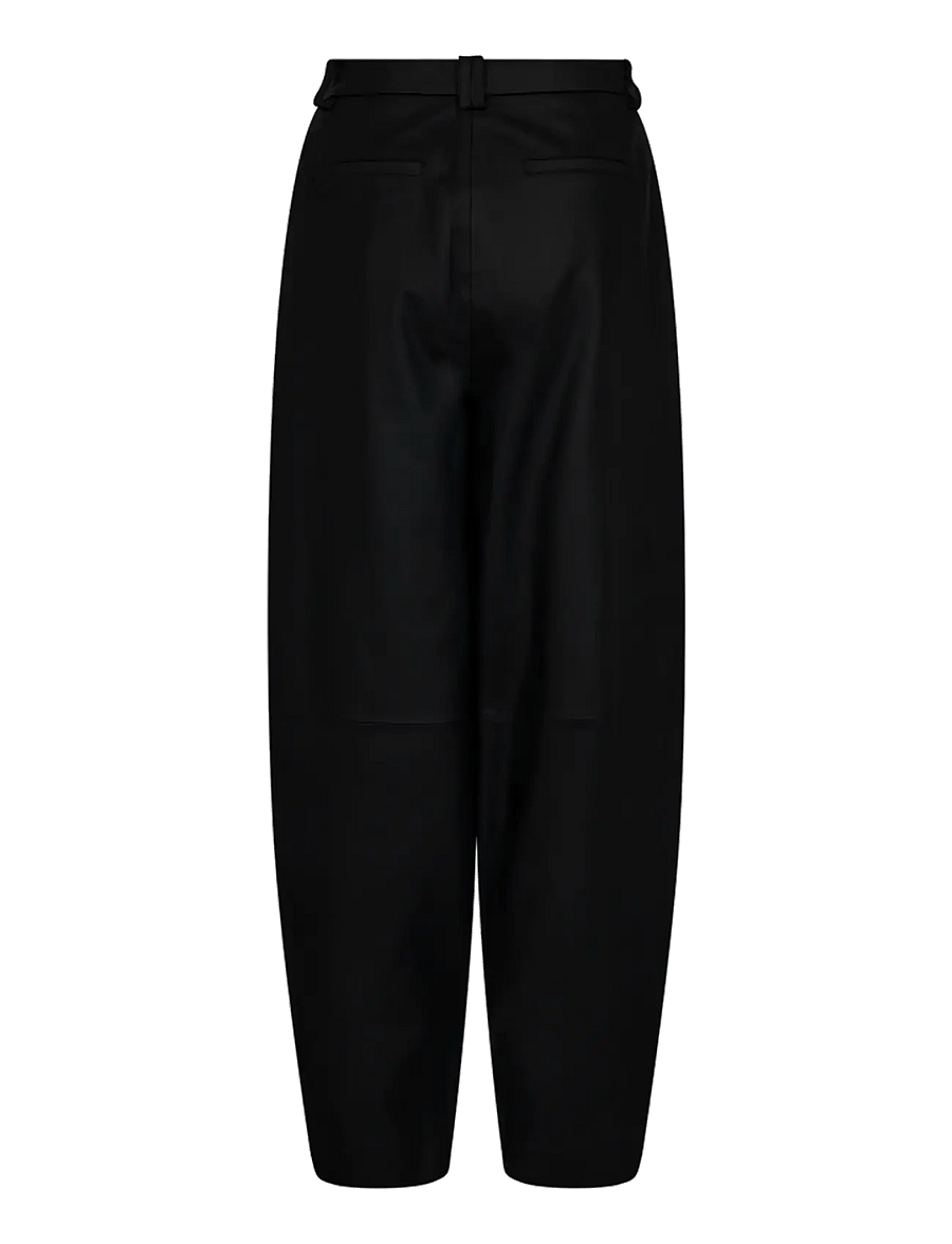 Copenhagen Muse - CMROYAL-PANTS - barrelbyxor - black - 2