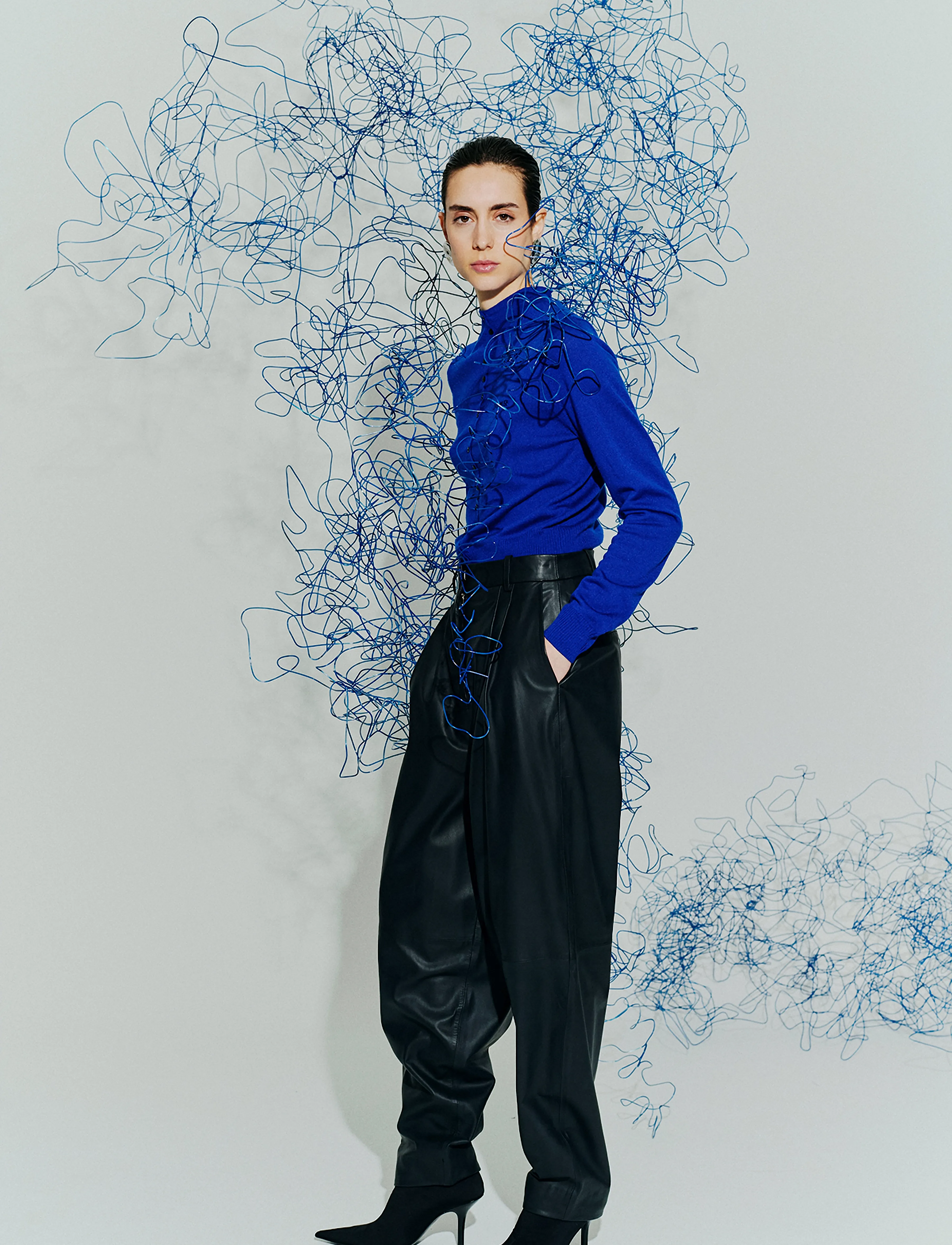 Copenhagen Muse CMROYAL-PANTS - Danska märken - BLACK / black