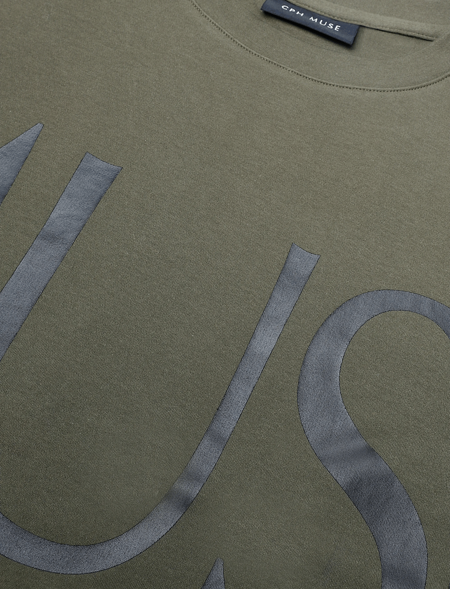 Copenhagen Muse - CMMUSE-TEE - lühikesed topid - ivy green - 2