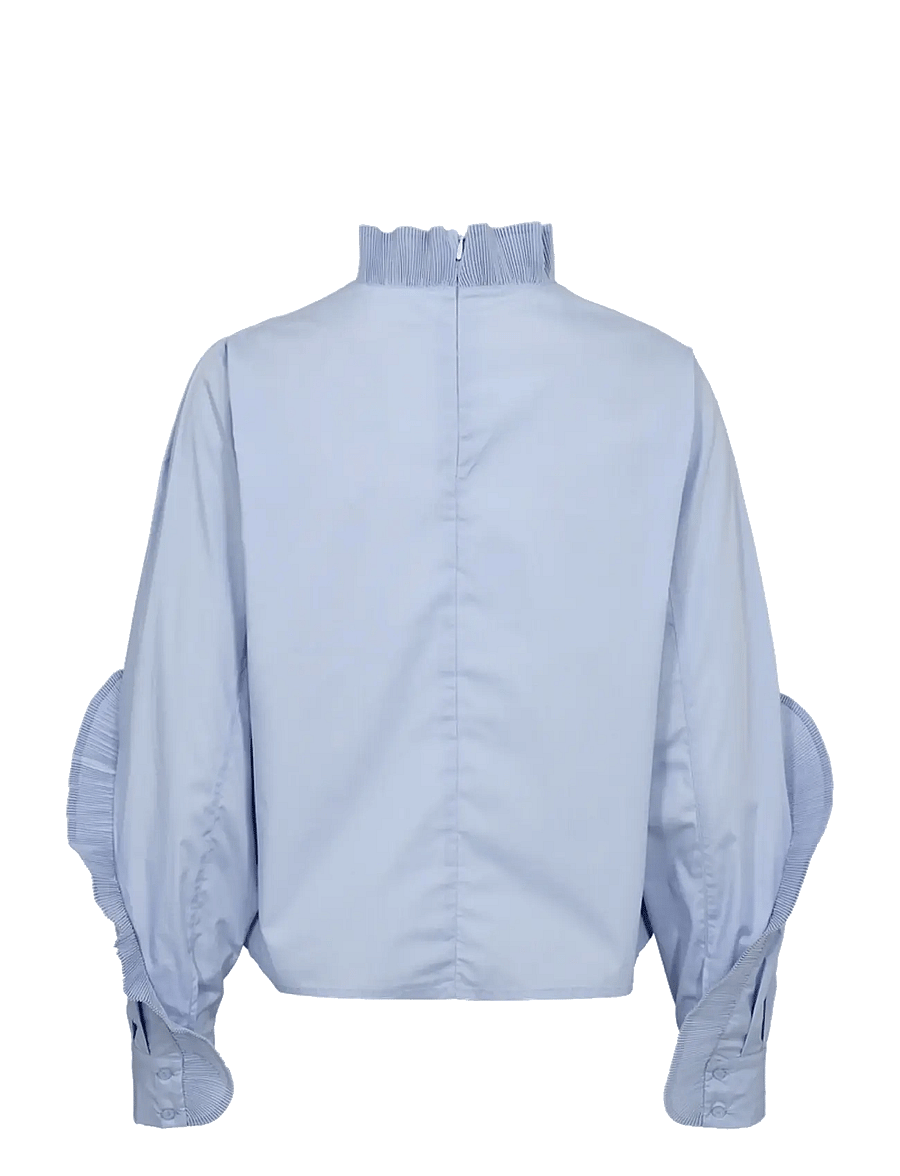 Copenhagen Muse - CMPLEAT-BLOUSE - långärmade blusar - brunnera blue - 1