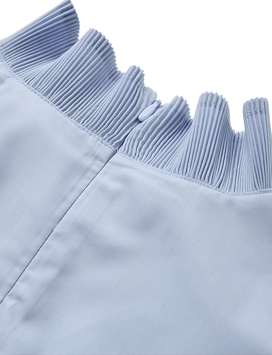 Copenhagen Muse - CMPLEAT-BLOUSE - långärmade blusar - brunnera blue - 2