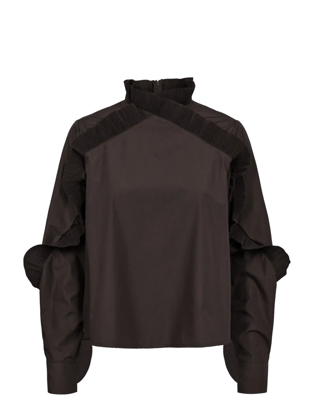 Copenhagen Muse CMPLEAT-BLOUSE - Modetrender - MULCH / brown