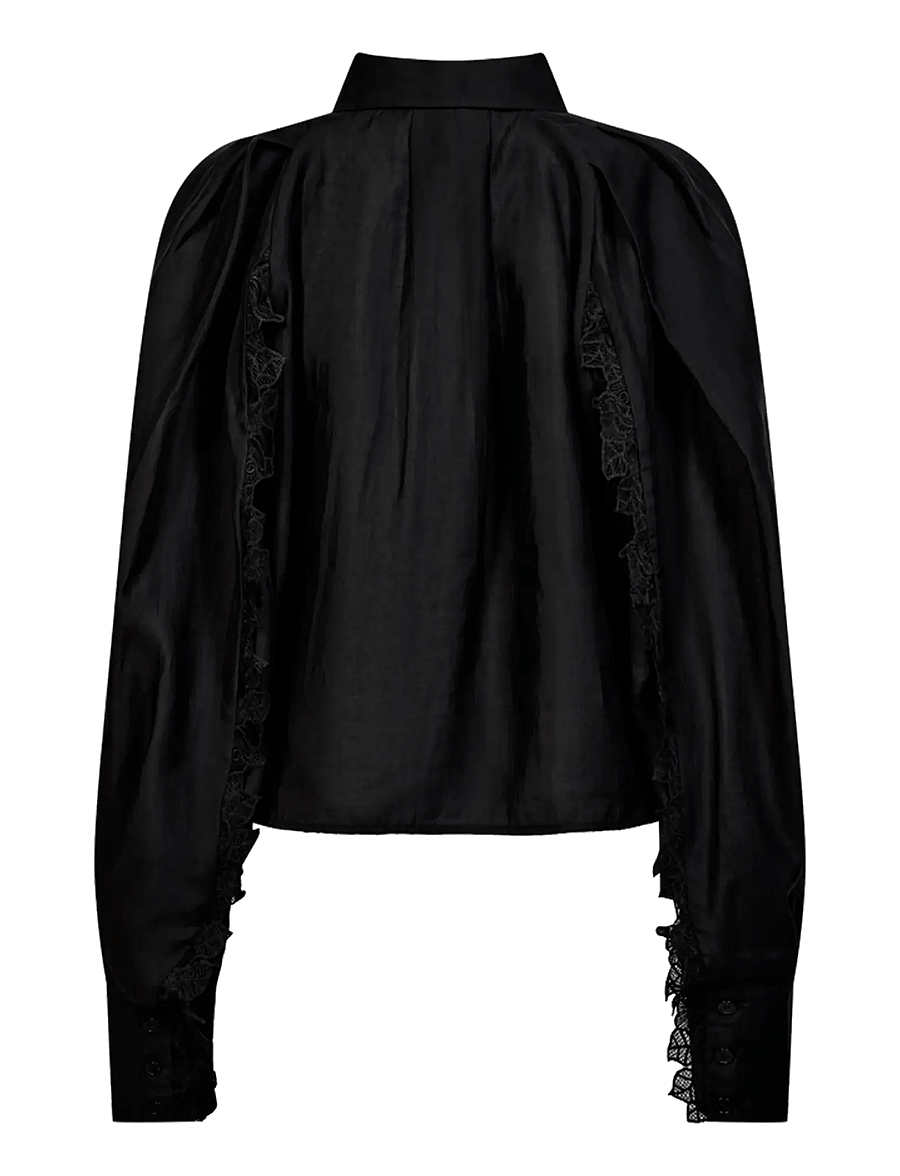 Copenhagen Muse - CMMOLLY-SHIRT - langärmlige hemden - black - 1