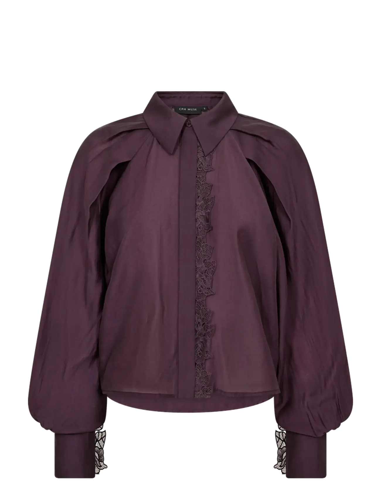 Copenhagen Muse CMMOLLY-SHIRT - Modetrender - PLUM PERFECT 19-3316 / purple