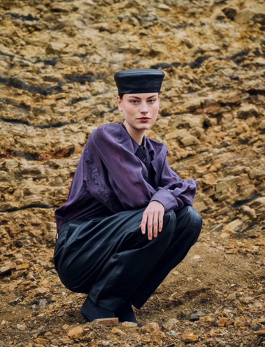 Copenhagen Muse - CMMOLLY-SHIRT - långärmade skjortor - plum perfect 19-3316 - 0