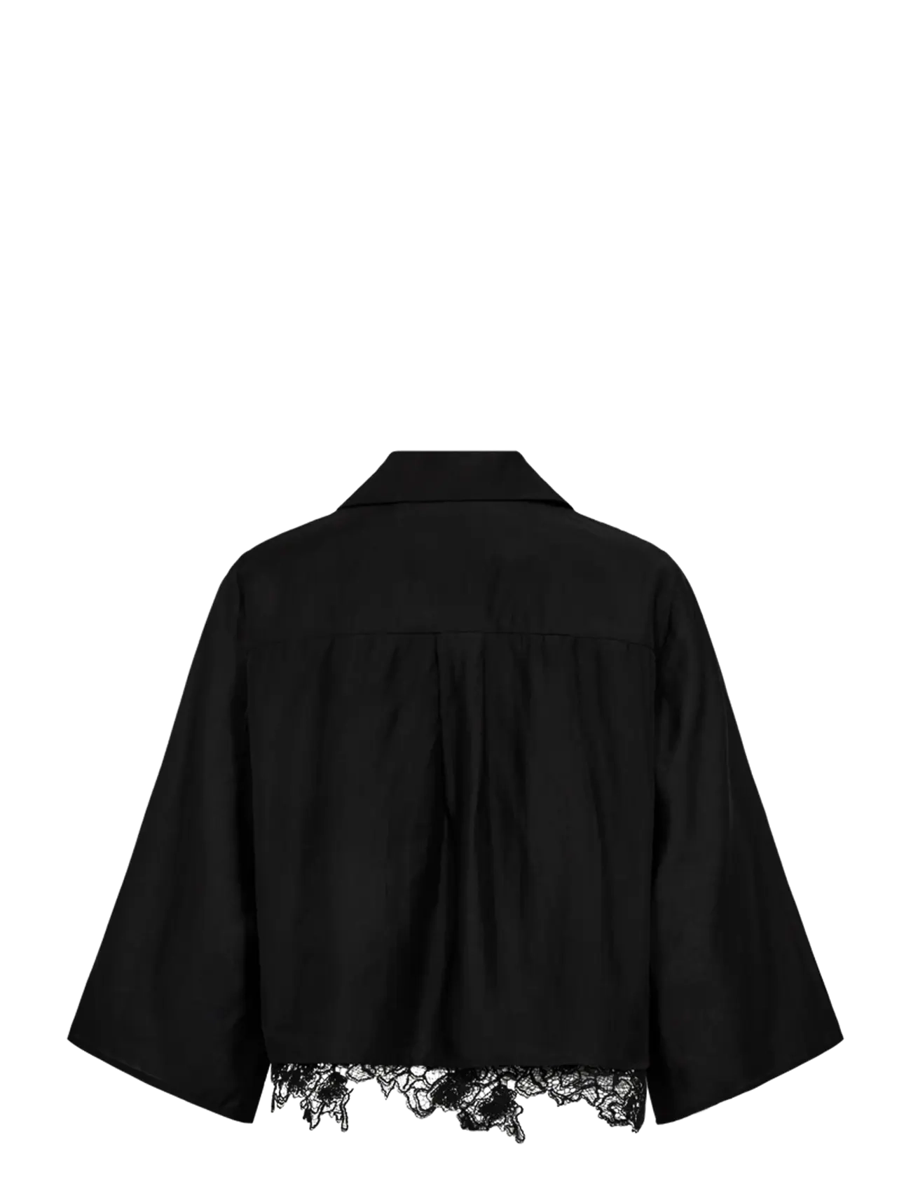 Copenhagen Muse - CMMOLLY-SHIRT - blusen mit dreiviertelärmel - black - 1