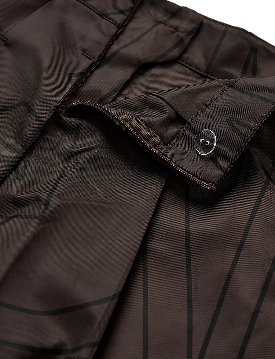 Copenhagen Muse - CMSIMI-SKIRT - faltenröcke - mulch w. black - 2