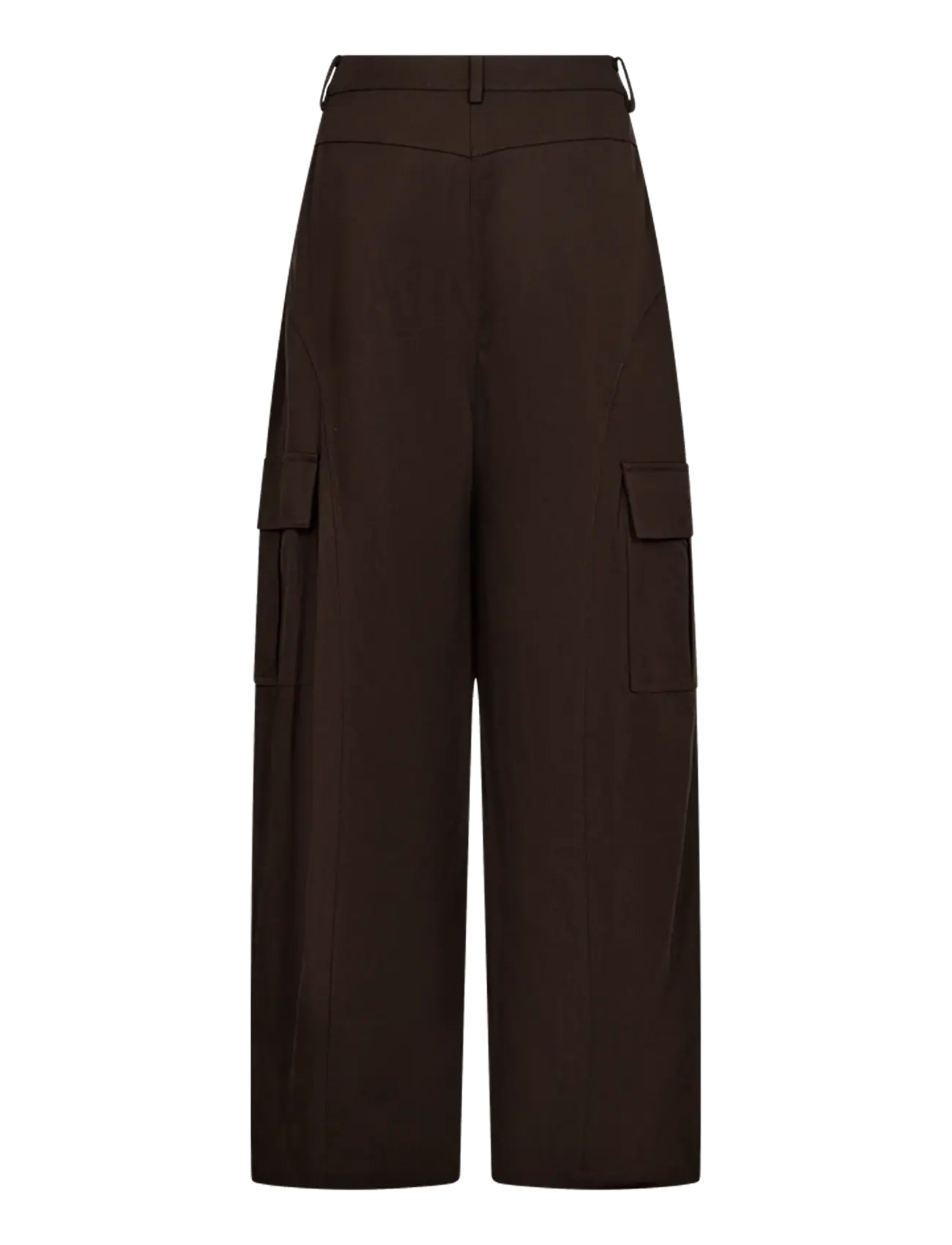 Copenhagen Muse - CMKAELI-PANTS - barrelbyxor - mulch - 2
