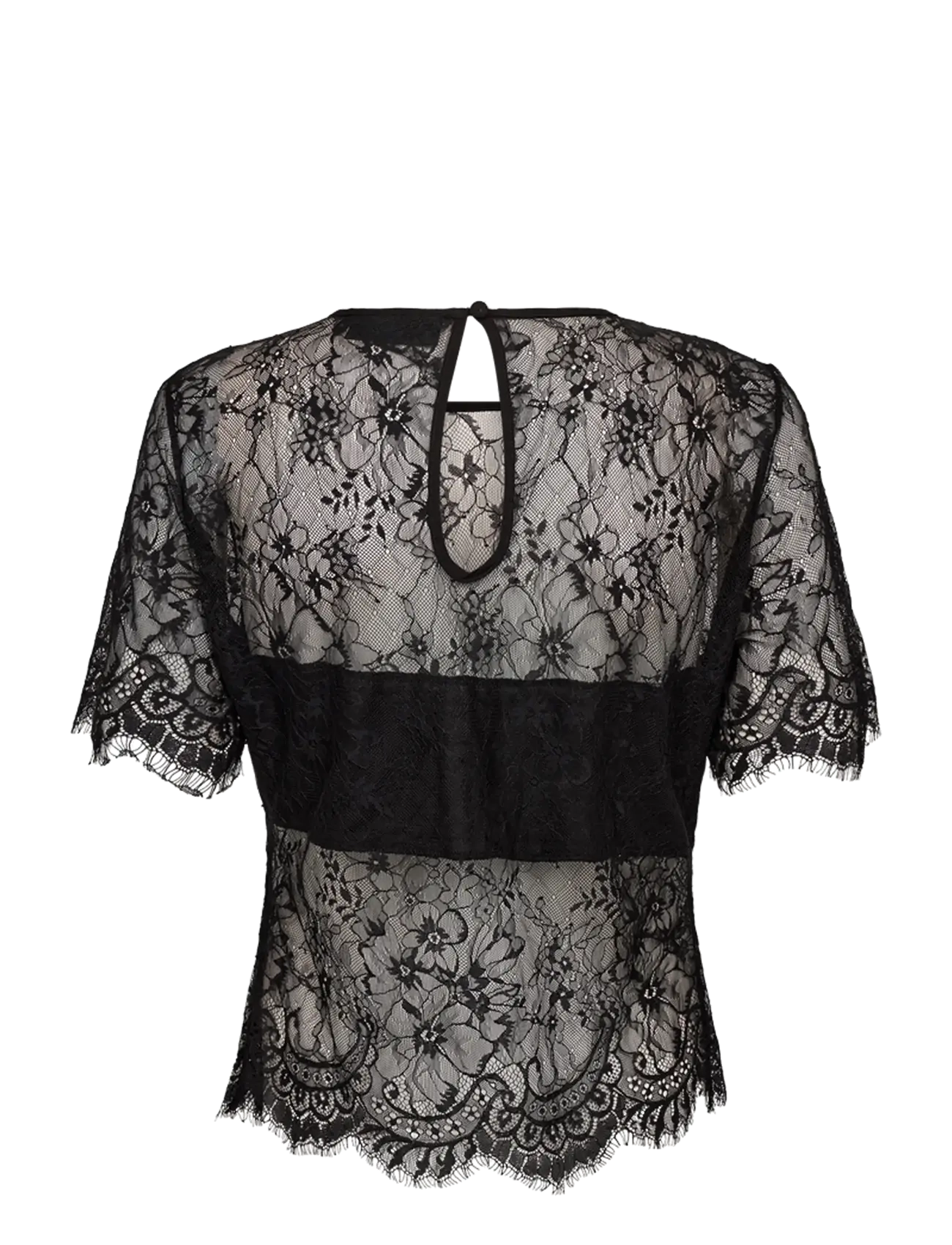 Copenhagen Muse - CMLEA-BLOUSE - kortærmede bluser - black - 1