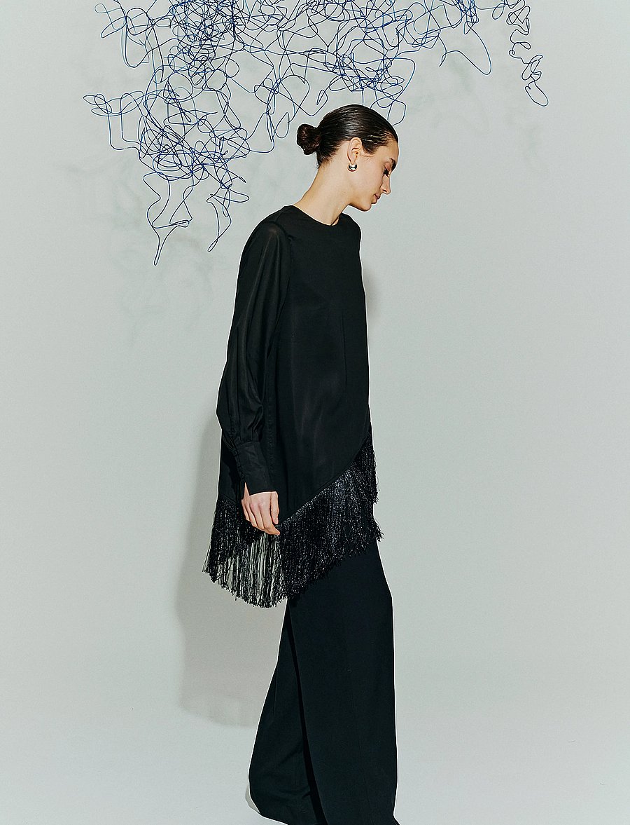 Copenhagen Muse - CMNELLY-BLOUSE - långärmade blusar - black - 3