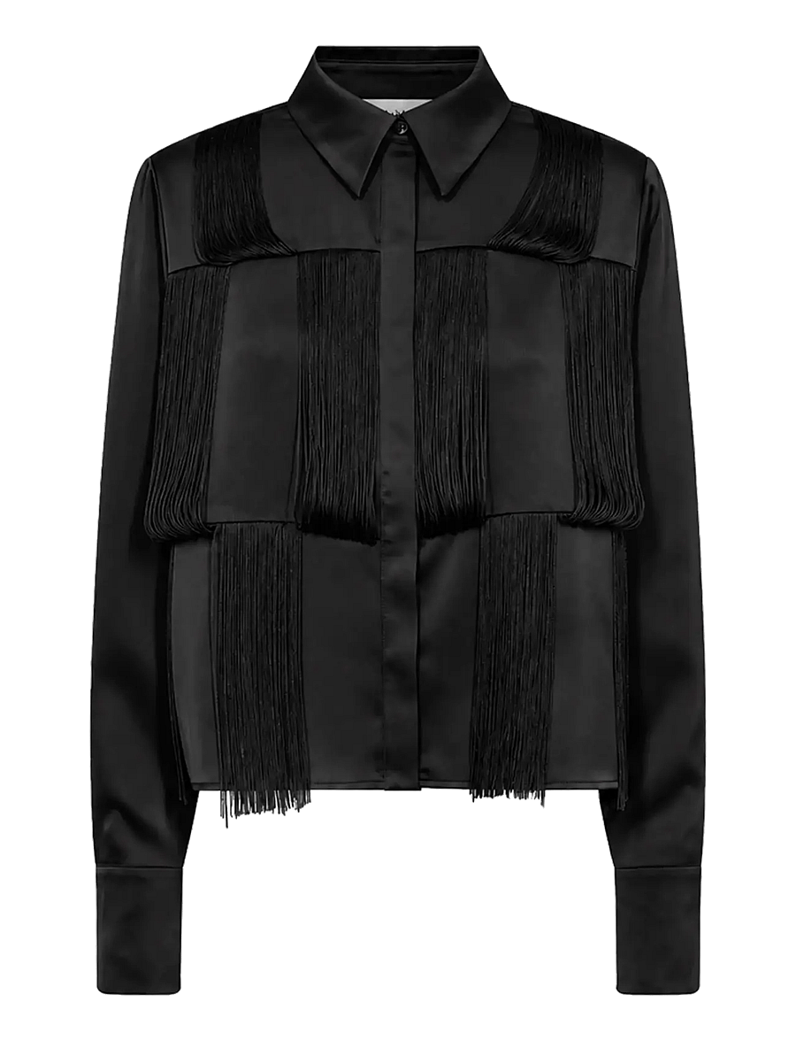 Copenhagen Muse - CMSWAY-SHIRT - langärmlige hemden - black - 0