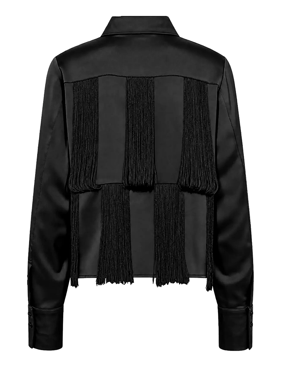Copenhagen Muse - CMSWAY-SHIRT - langärmlige hemden - black - 1