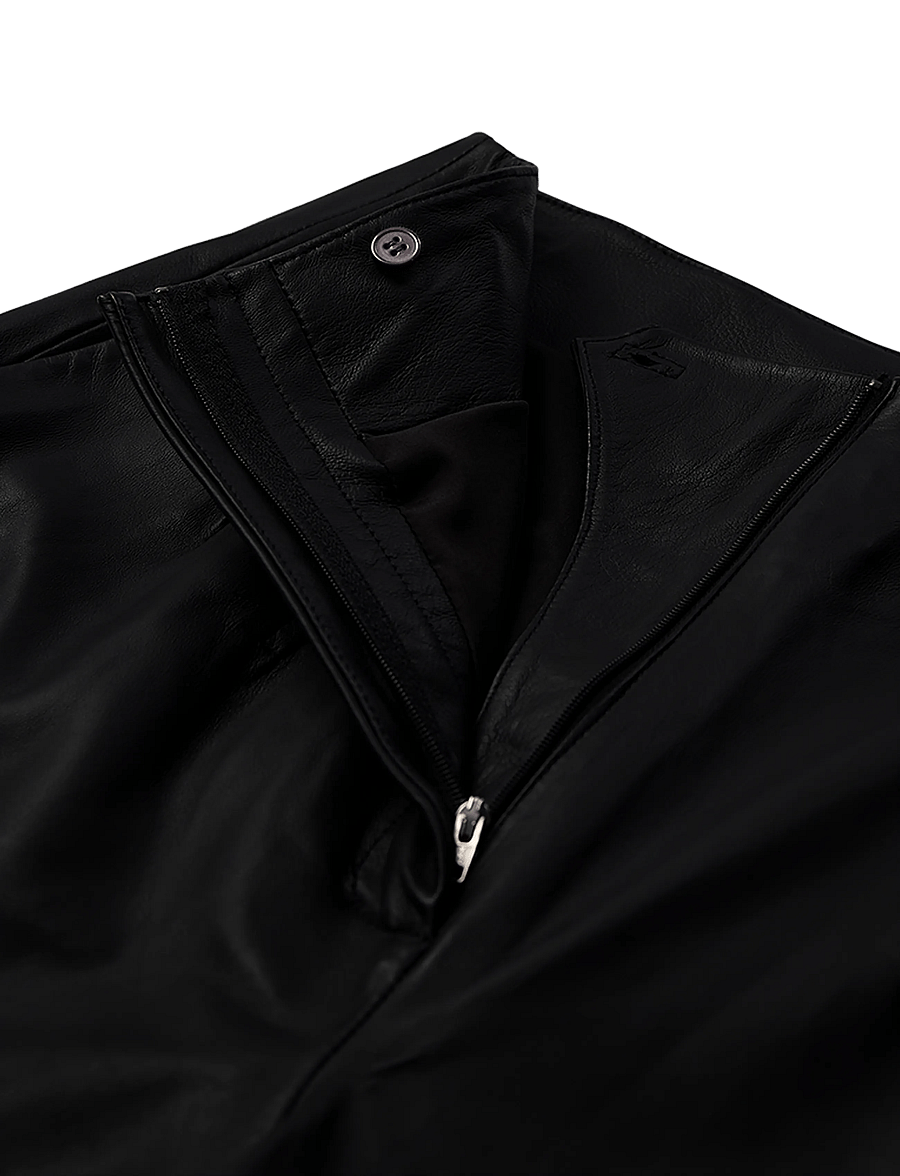 Copenhagen Muse - CMROYAL-BERMUDA - ledershorts - black - 3