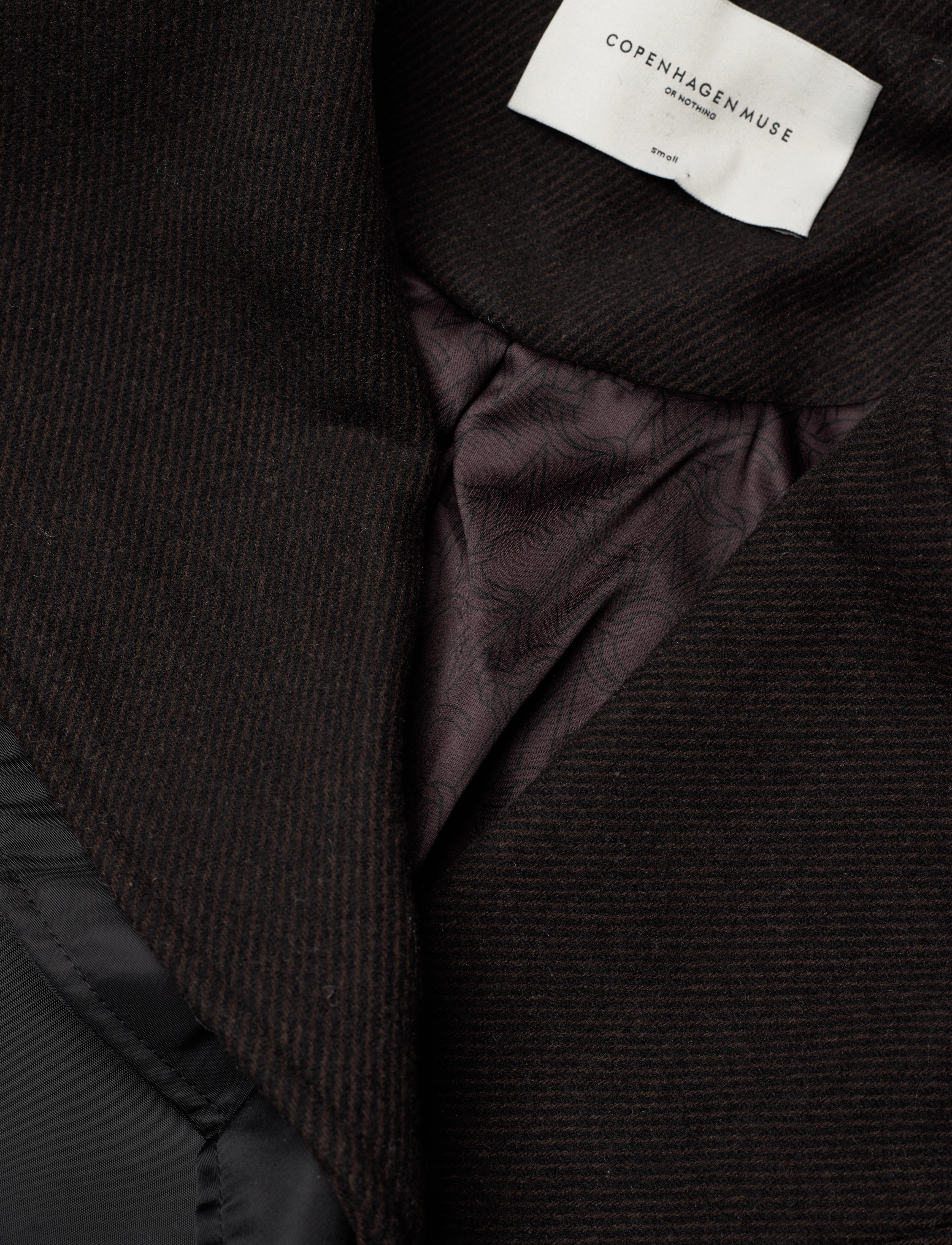 Copenhagen Muse - CMTULA-COAT - black - 2
