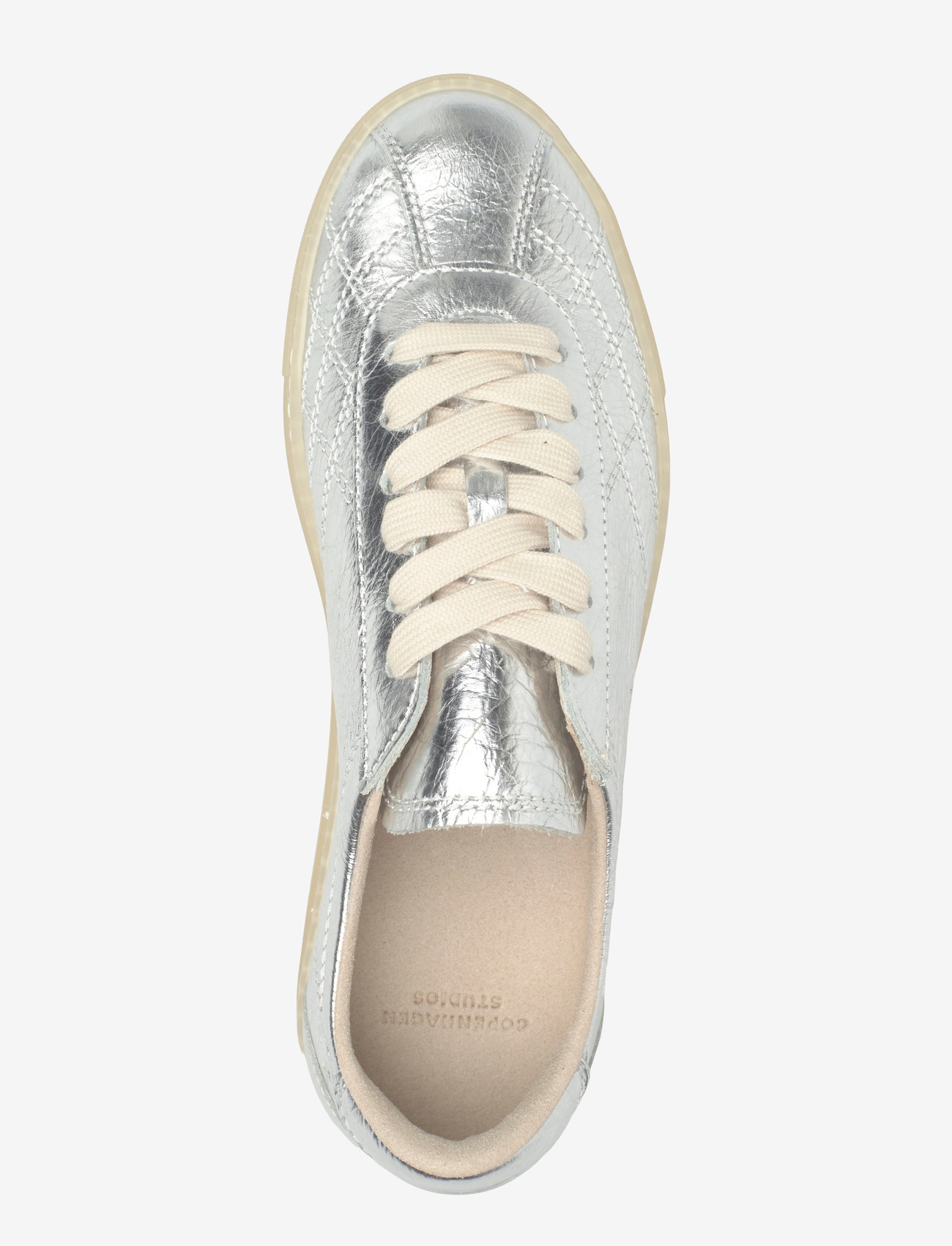 Copenhagen Studios - CPH121 leather - låga sneakers - silver - 3