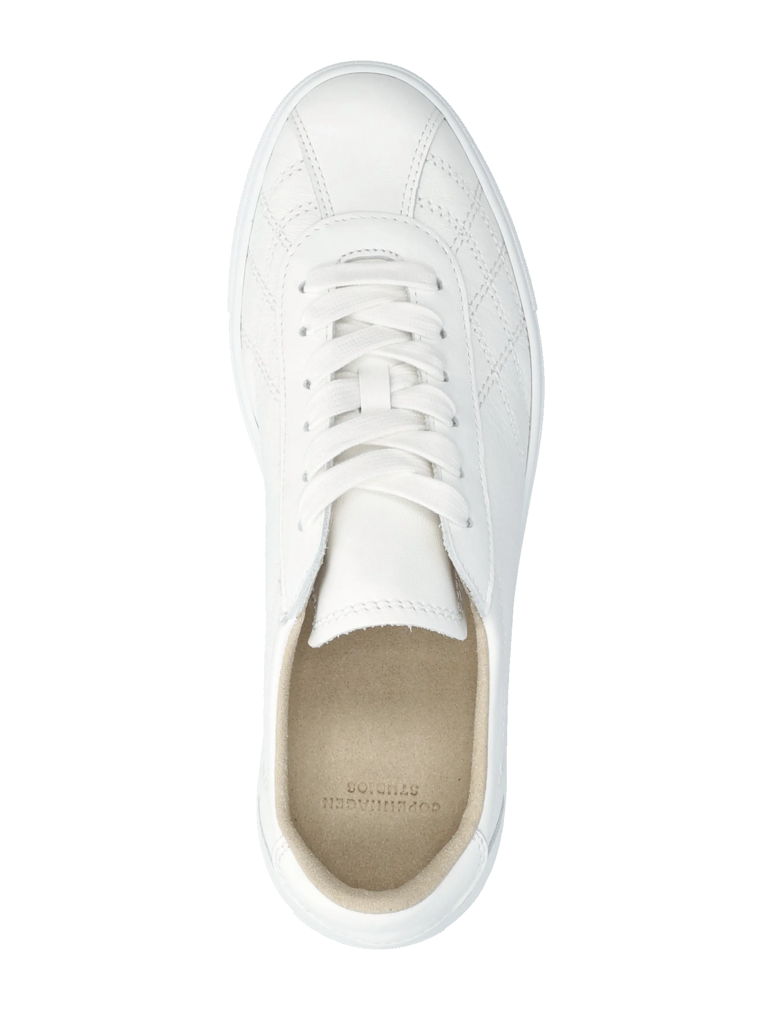 Copenhagen Studios - CPH121 leather - konfirmation - white/white - 3