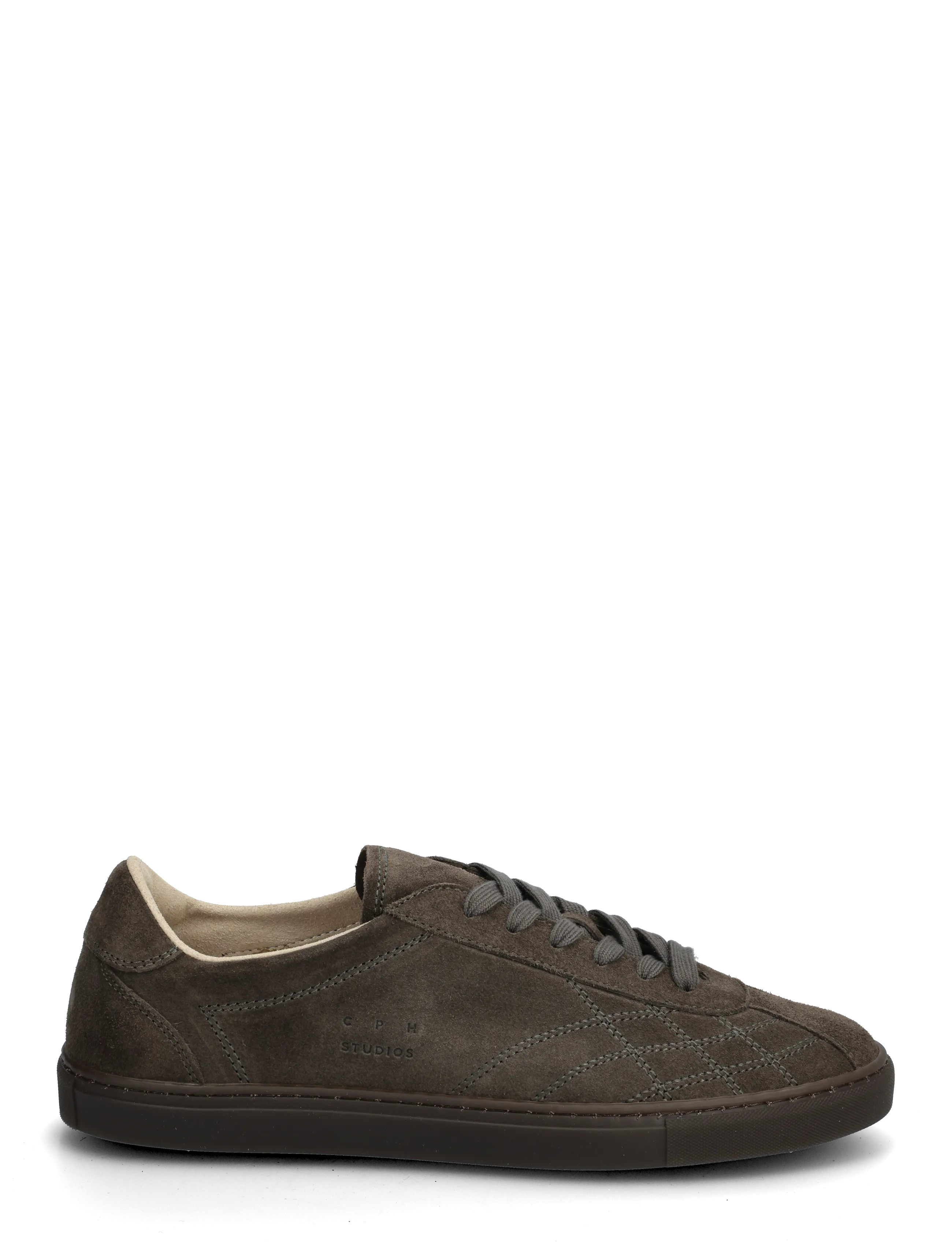 Copenhagen Studios - CPH121M suede - låga sneakers - off black - 1