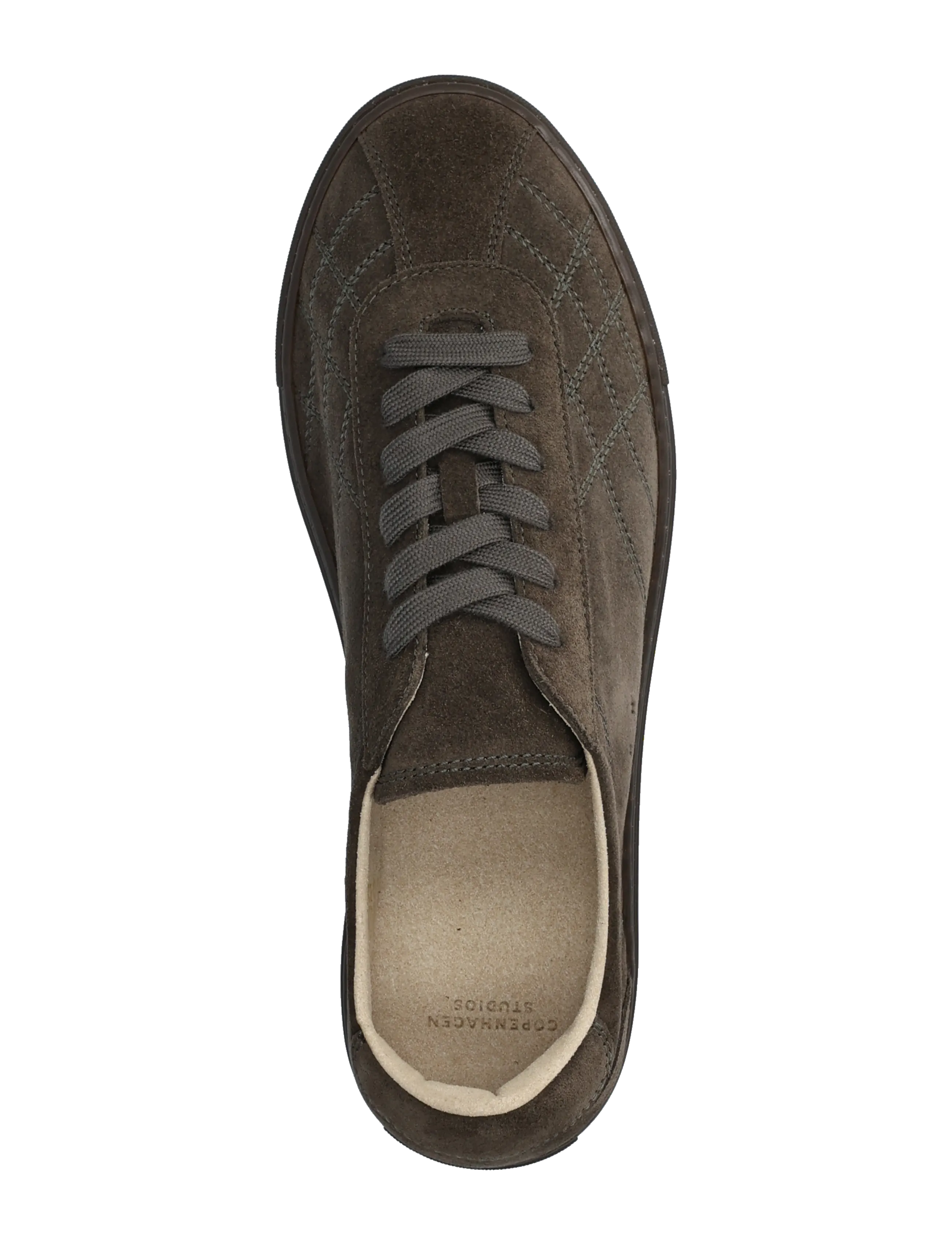 Copenhagen Studios - CPH121M suede - låga sneakers - off black - 3