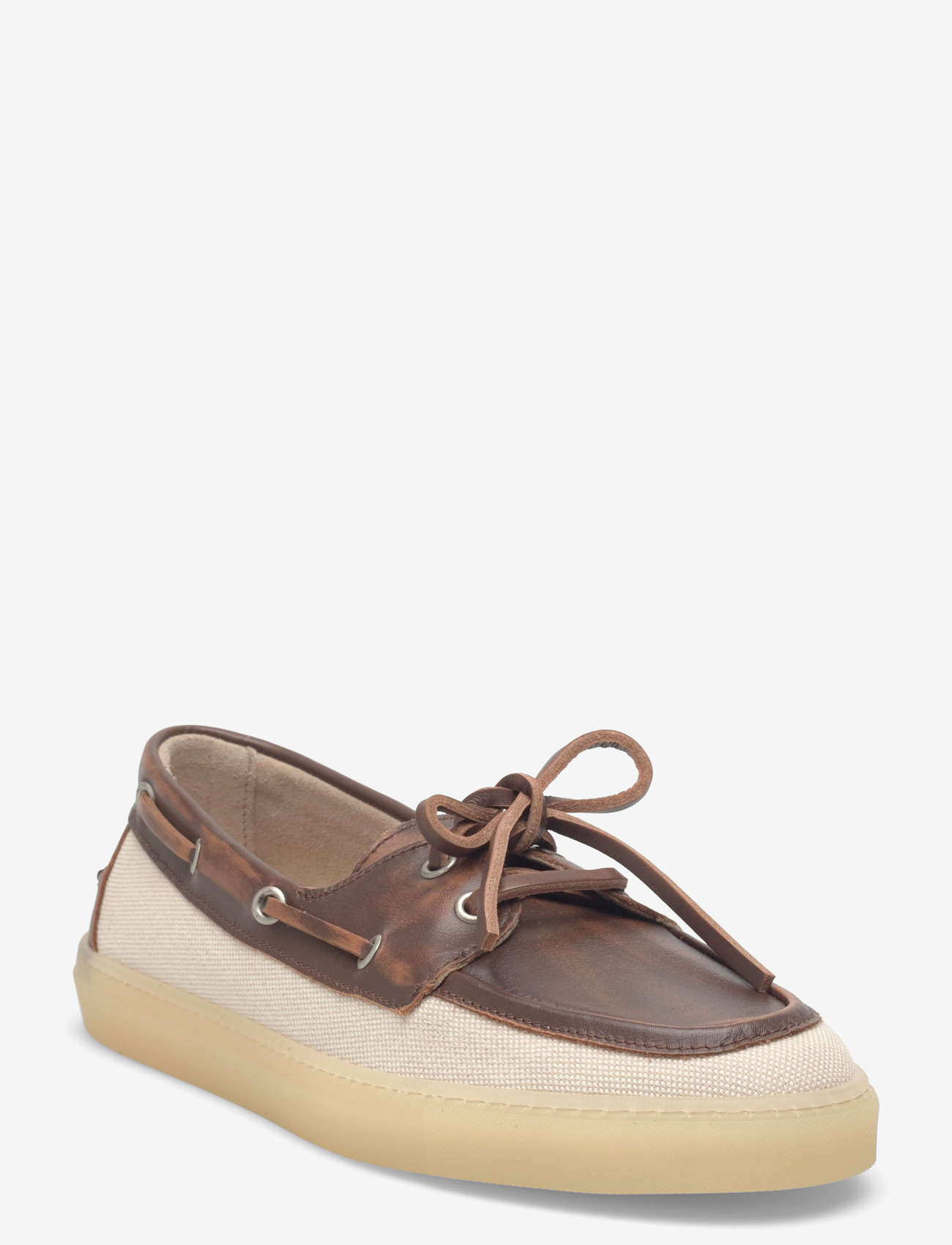 Copenhagen Studios - CPH160 suede - purjekingad - brown/cream - 0