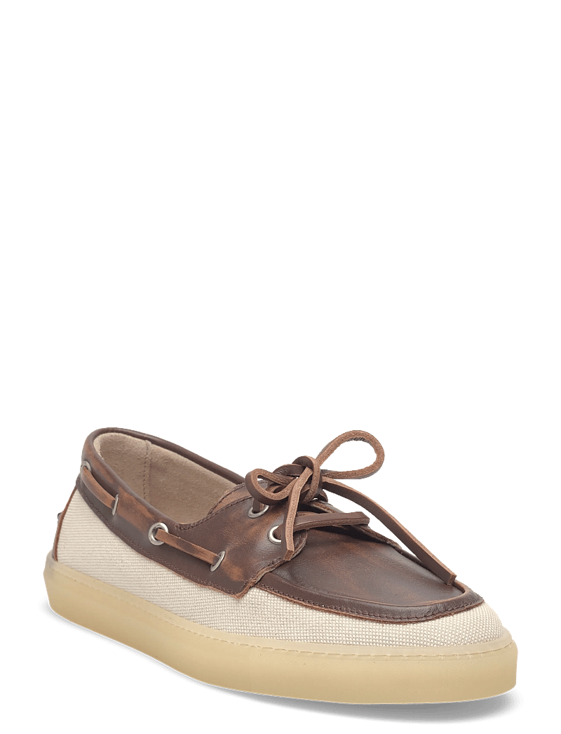 Copenhagen Studios - CPH160 suede - purjekingad - brown/cream - 0