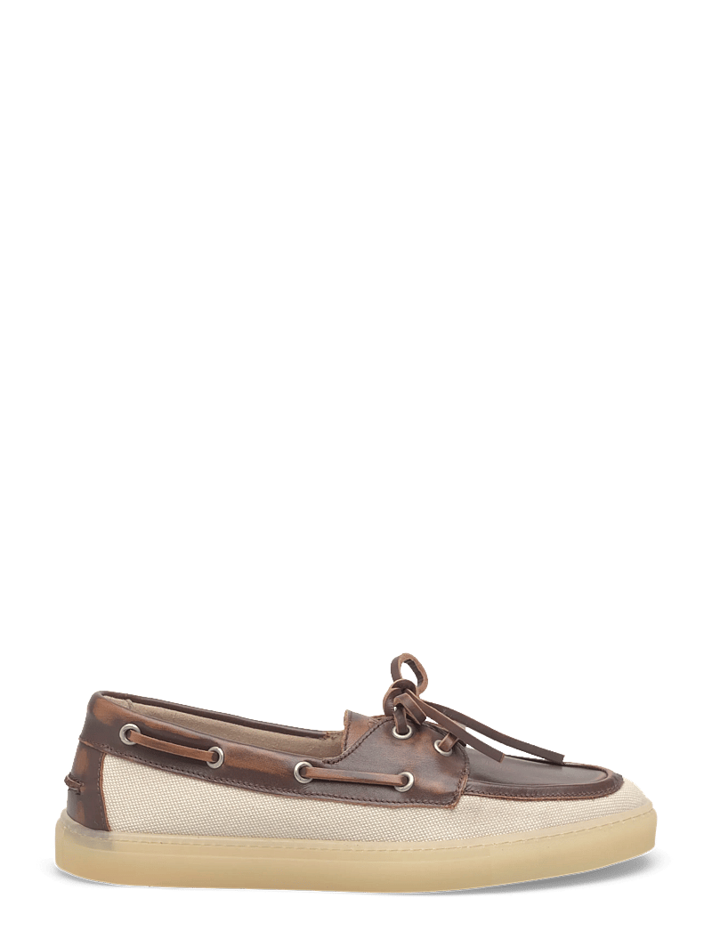 Copenhagen Studios - CPH160 suede - purjekingad - brown/cream - 1