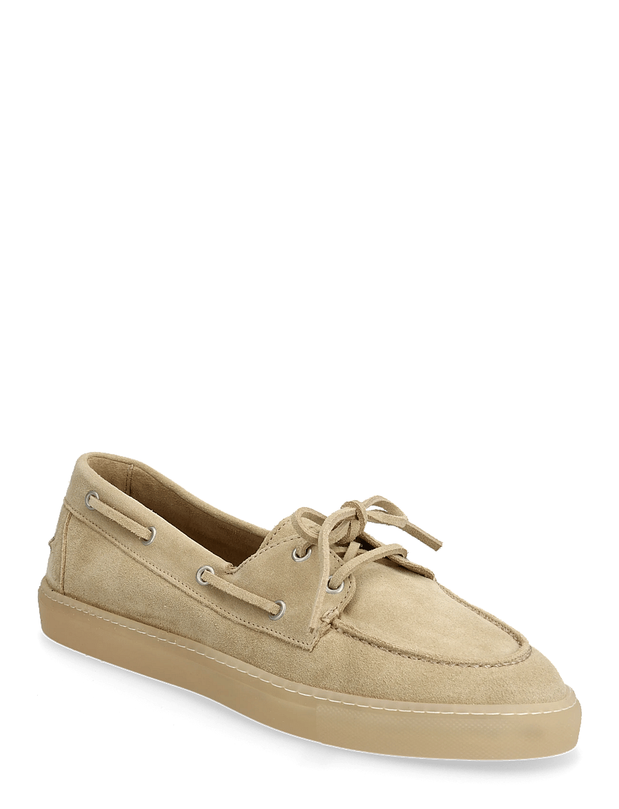 Copenhagen Studios - CPH160 suede - seglarskor - sand/cream - 0