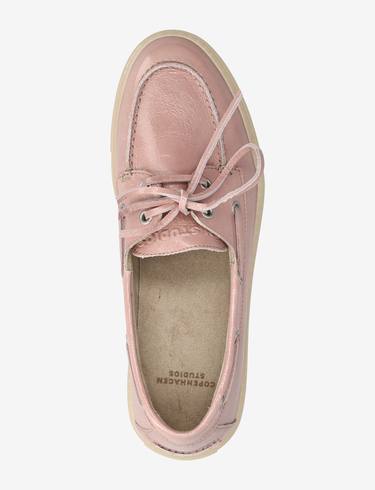 Copenhagen Studios - CPH160 suede - buty na łódź - soft pink - 3