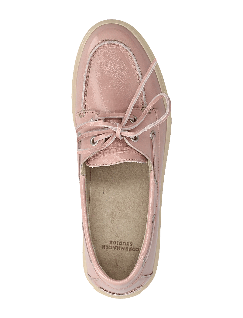 Copenhagen Studios - CPH160 suede - buty na łódź - soft pink - 3