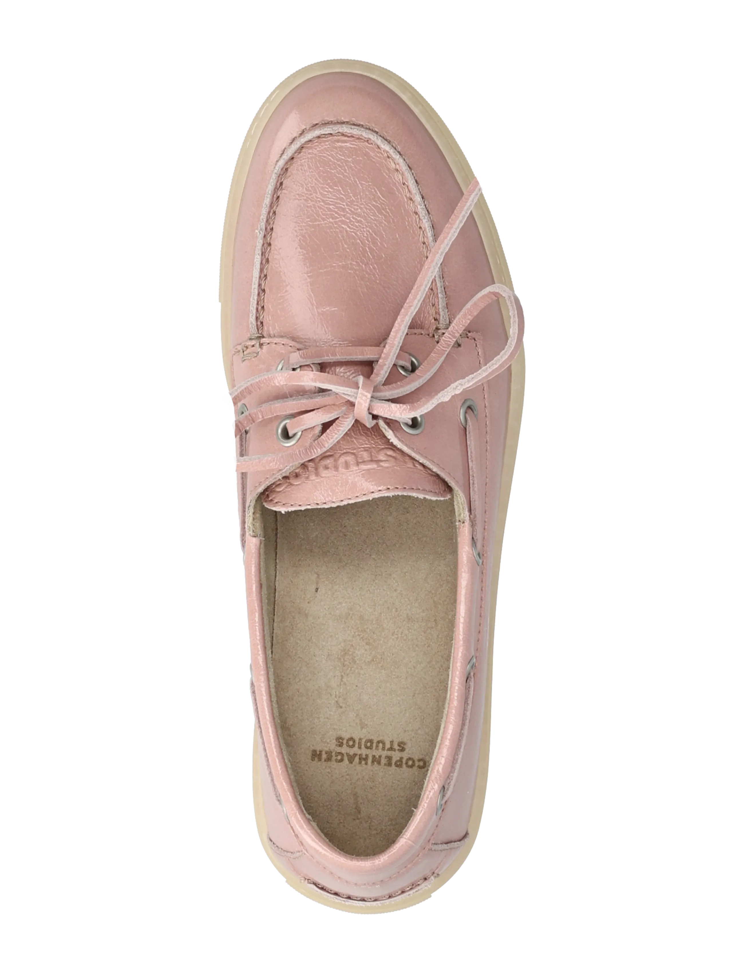 Copenhagen Studios - CPH160 suede - seglarskor - soft pink - 3