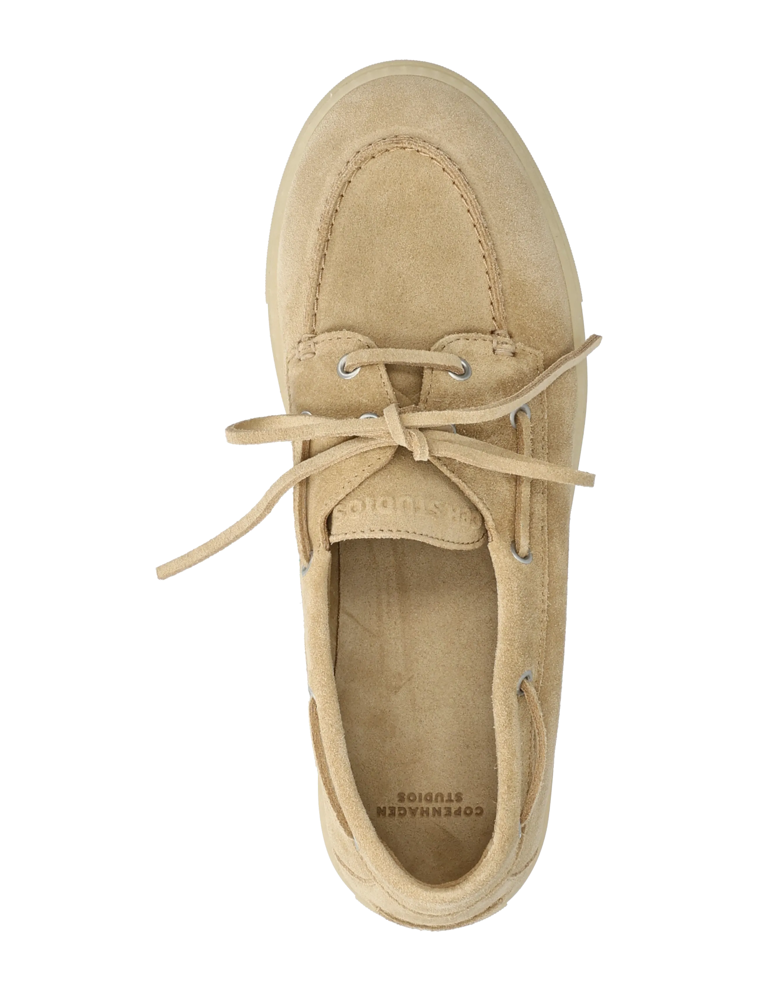 Copenhagen Studios - CPH160M suede new mokka - bootsschuhe - sand/cream - 3