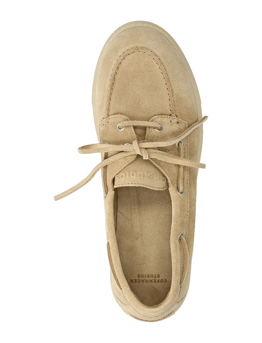 Copenhagen Studios - CPH160M suede new mokka - bootsschuhe - sand/cream - 3