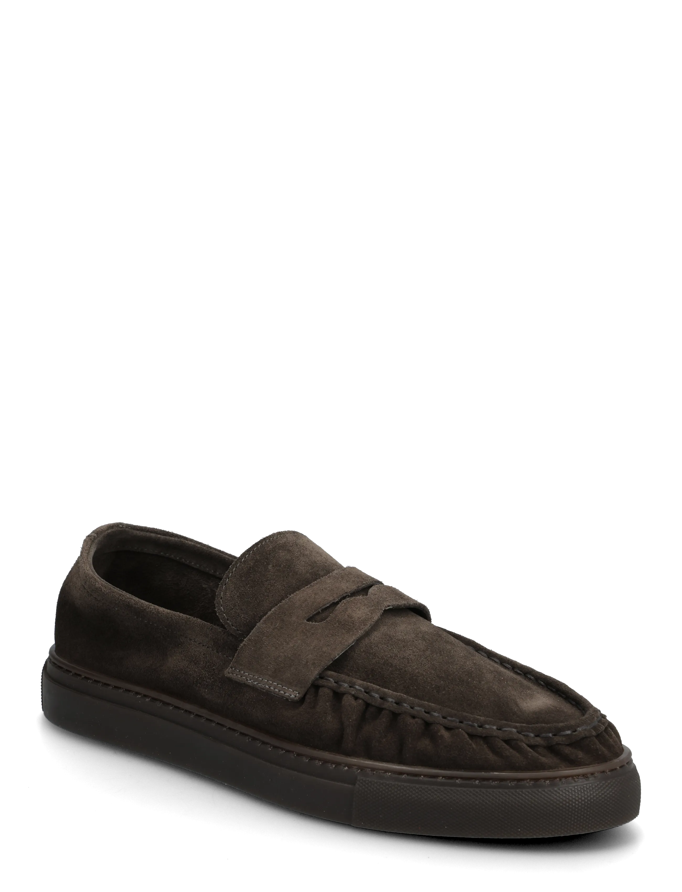 Copenhagen Studios CPH162M suede - Mokassiinid - OFF BLACK / brown