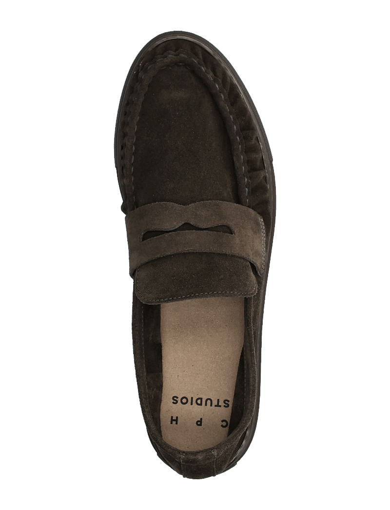 Copenhagen Studios - CPH162M suede - loafers - off black - 3
