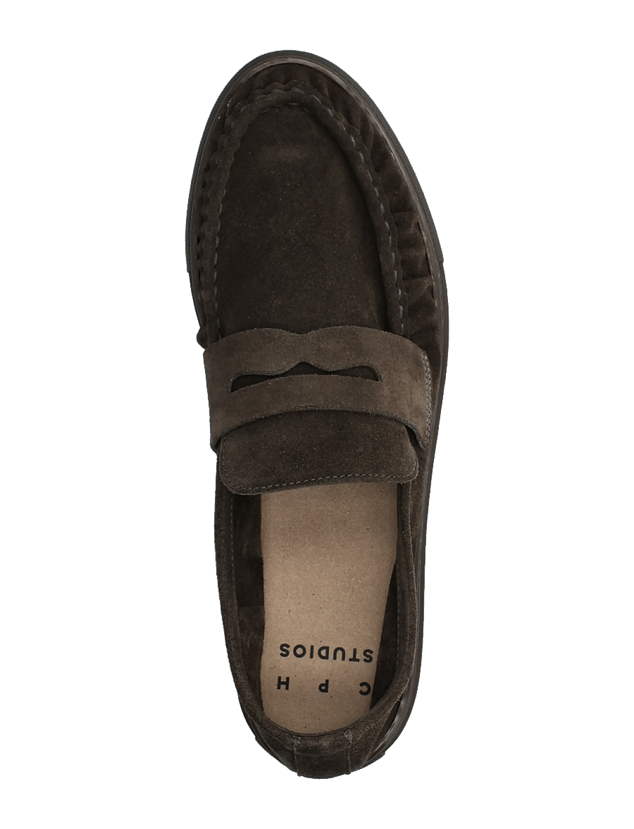 Copenhagen Studios - CPH162M suede - loafers - off black - 3