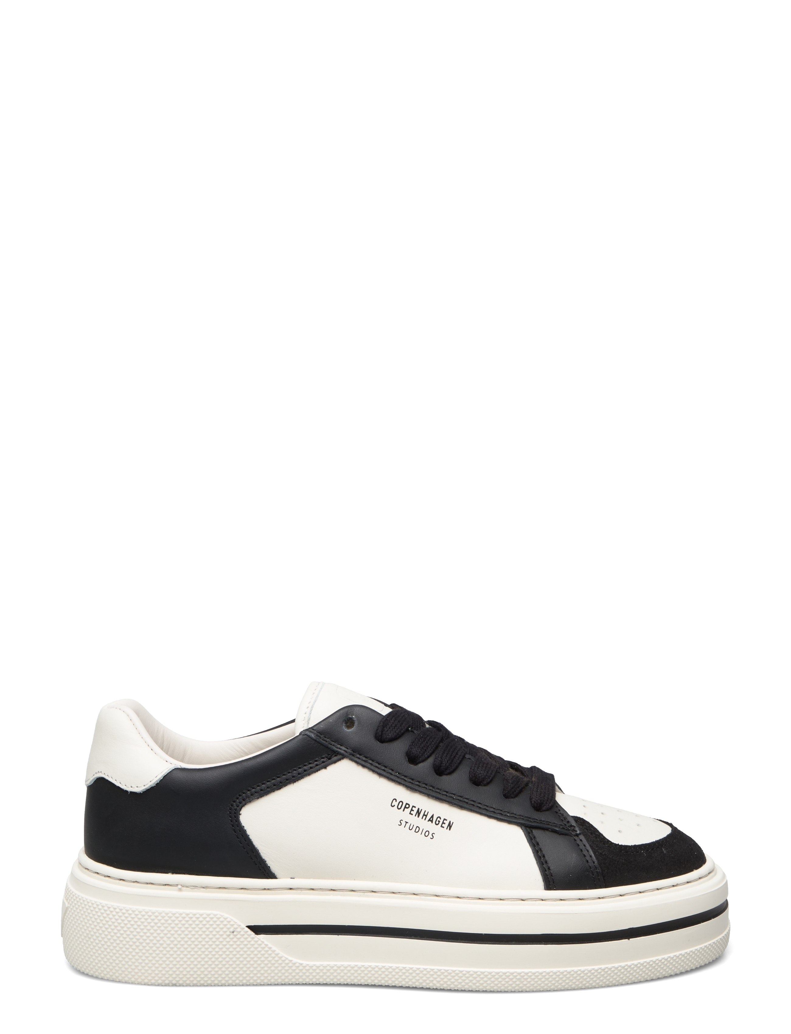 Copenhagen Studios - CPH181 leather mix black/cream beige - black/cream beige - 1